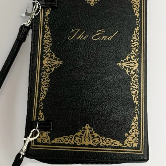 Once Upon A Time Vintage Book Clutch is a stylish and unique handbag - Picture 2 of 6